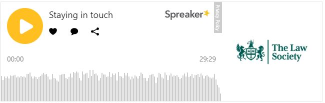 Podcast: Law firm marketing with Sue Bramall and The Law Society